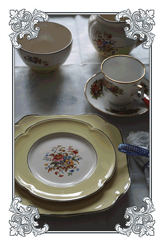 Vintage Crockery Hire in Poole, Bournemouth 